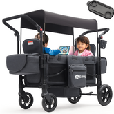 Sekey 80KG Faltbarer Kinderwagen für 2 Kinder zum Sitzen, 6060